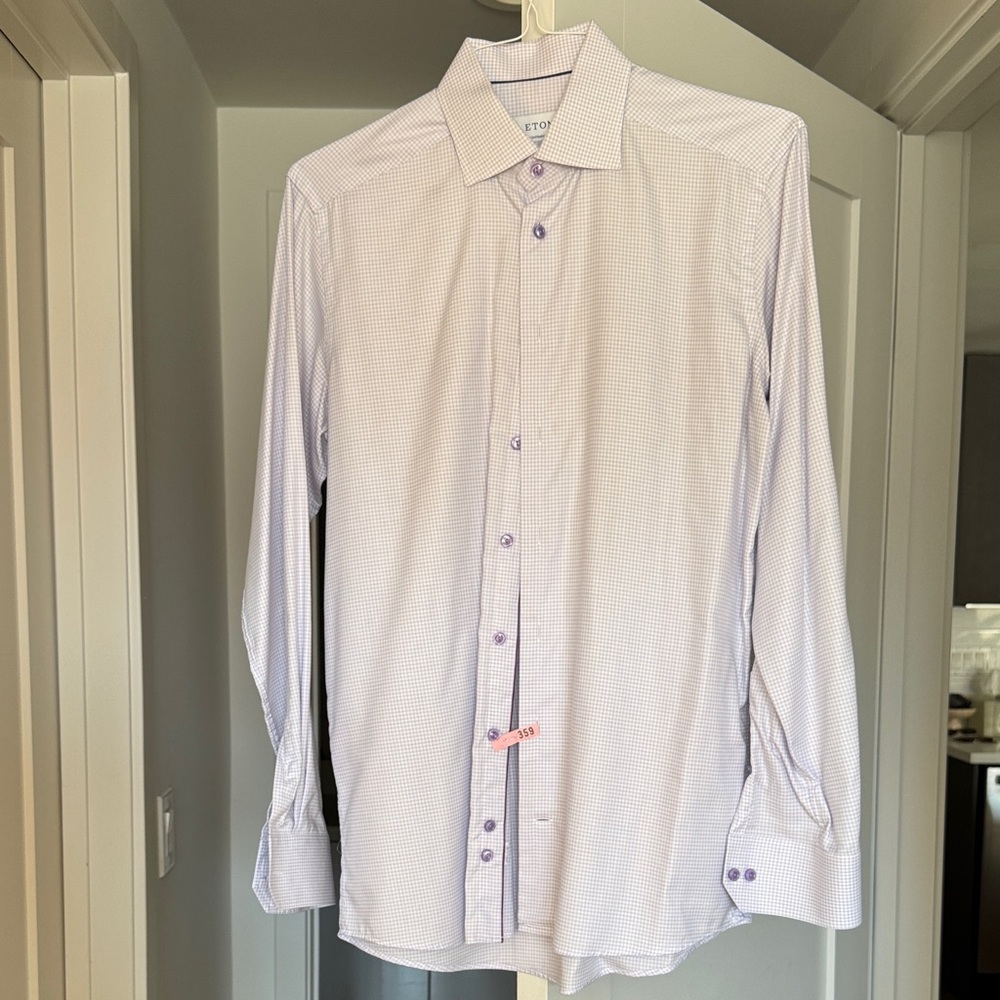 Eton Light Purple Dress Shirt